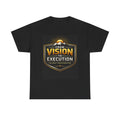From Vision to Execution T-Shirt | Motivational Badge Tee, QR Code Back