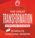 The Great Transformation: Workflow To Success 30-Minute Coaching Session